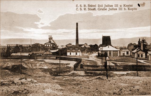 důl Julius III u Kopist